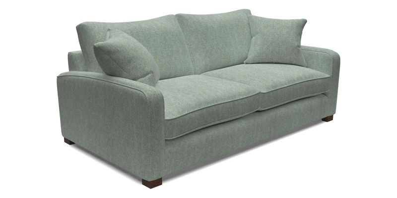 Brook Green 3 Seater Sofa in Two Tone Plain Biscuit