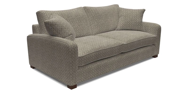 Brook Green 3 Seater Sofa in Two Tone Plain Biscuit