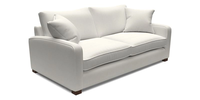Brook Green 3 Seater Sofa in Two Tone Plain Biscuit