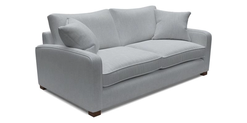 Brook Green 3 Seater Sofa in Two Tone Plain Biscuit