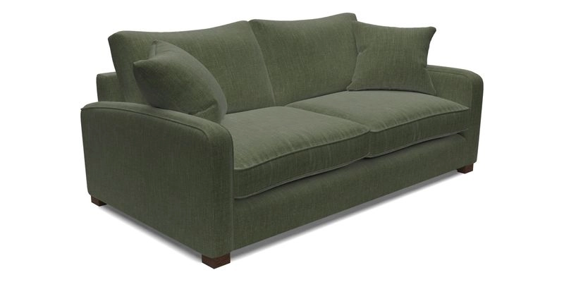 Brook Green 3 Seater Sofa in Two Tone Plain Biscuit