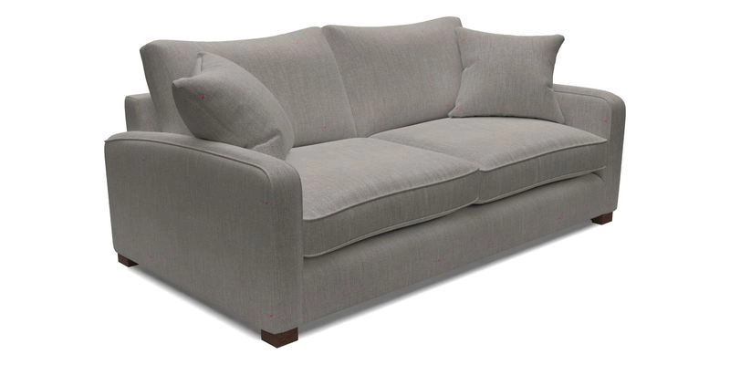 Brook Green 3 Seater Sofa in Two Tone Plain Biscuit