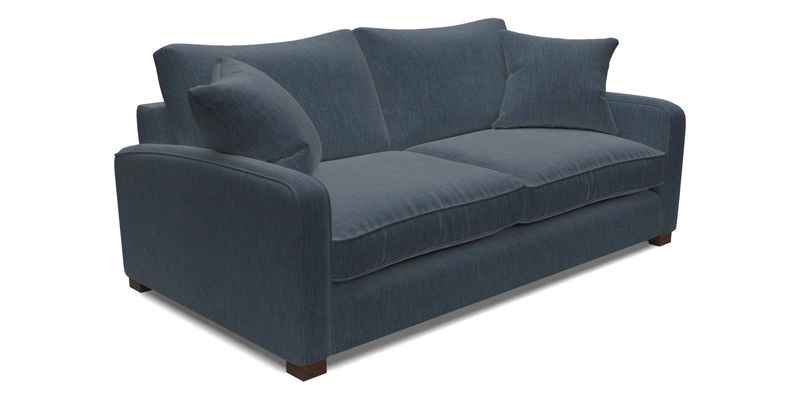 Brook Green 3 Seater Sofa in Two Tone Plain Biscuit