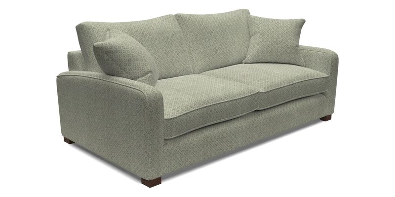 Brook Green 3 Seater Sofa in Two Tone Plain Biscuit