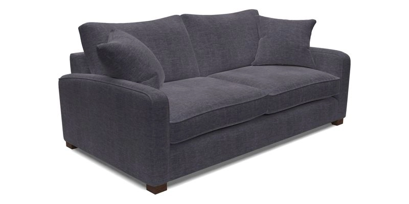Brook Green 3 Seater Sofa in Two Tone Plain Biscuit