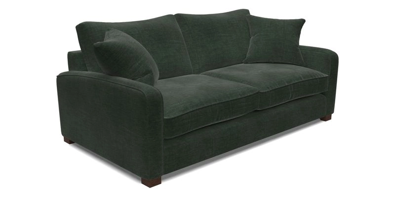 Brook Green 3 Seater Sofa in Two Tone Plain Biscuit