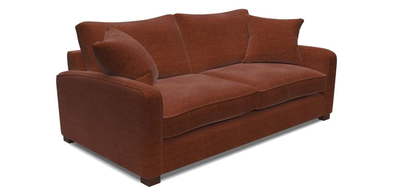Brook Green 3 Seater Sofa in Two Tone Plain Biscuit