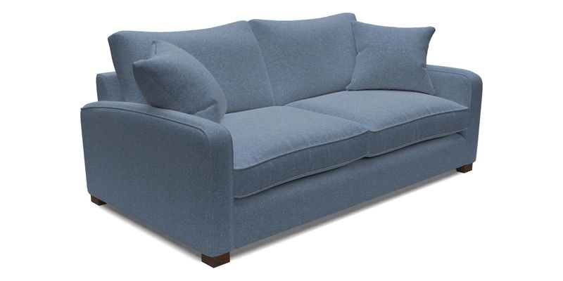 Brook Green 3 Seater Sofa in Two Tone Plain Biscuit