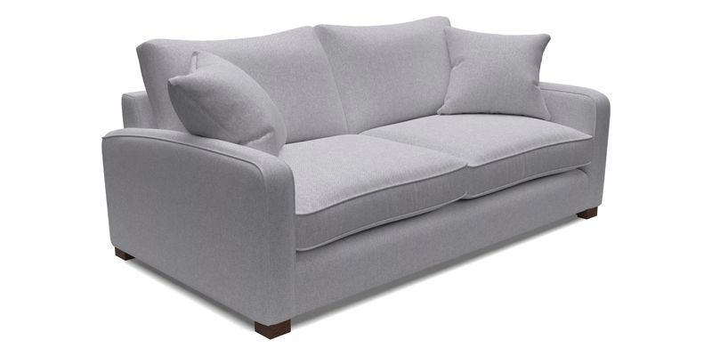 Brook Green 3 Seater Sofa in Two Tone Plain Biscuit