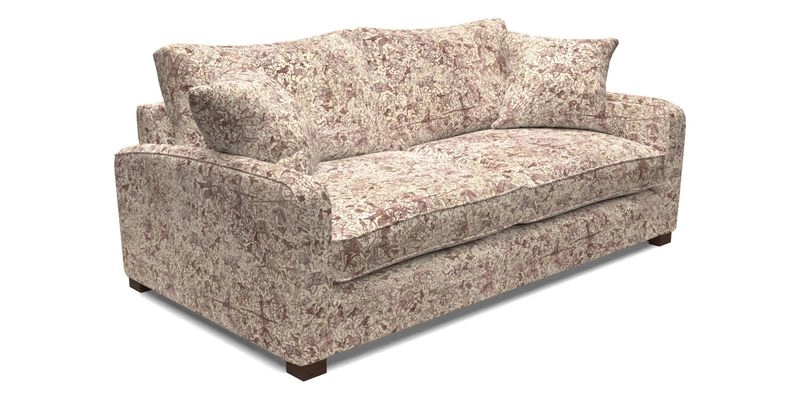 Brook Green 3 Seater Sofa in Two Tone Plain Biscuit