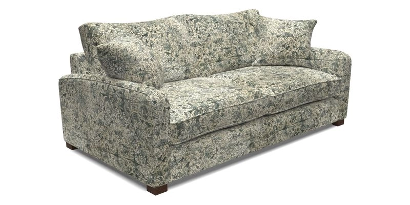 Brook Green 3 Seater Sofa in Two Tone Plain Biscuit