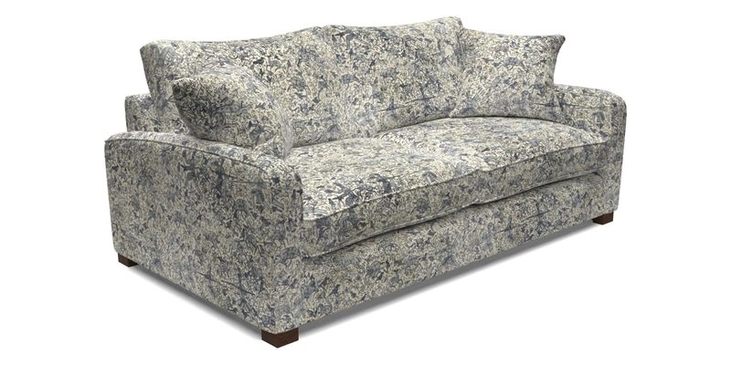 Brook Green 3 Seater Sofa in Two Tone Plain Biscuit