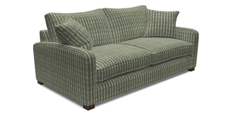 Brook Green 3 Seater Sofa in Two Tone Plain Biscuit