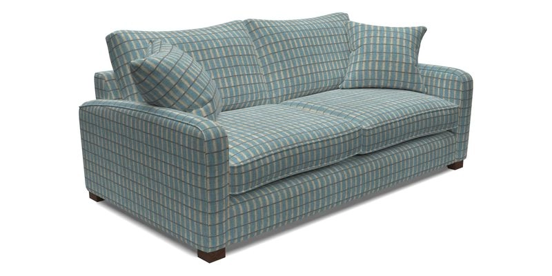 Brook Green 3 Seater Sofa in Two Tone Plain Biscuit