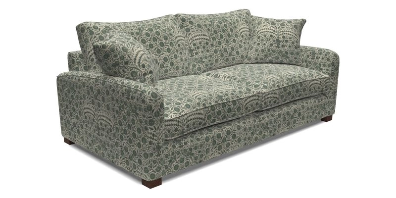 Brook Green 3 Seater Sofa in Two Tone Plain Biscuit