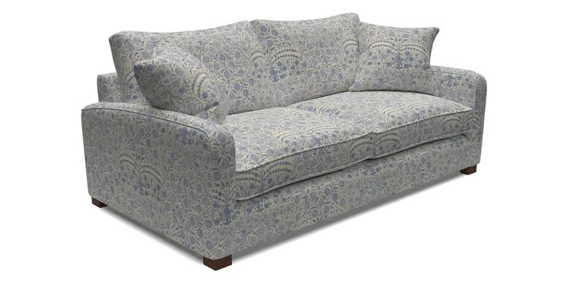Brook Green 3 Seater Sofa in Two Tone Plain Biscuit