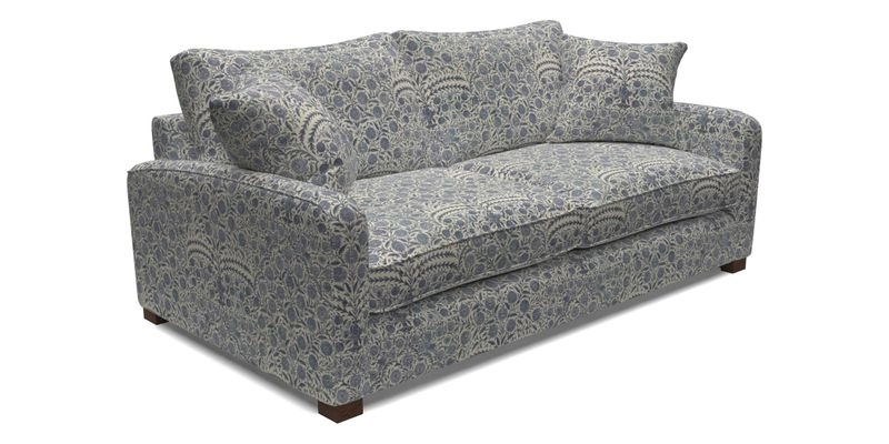 Brook Green 3 Seater Sofa in Two Tone Plain Biscuit