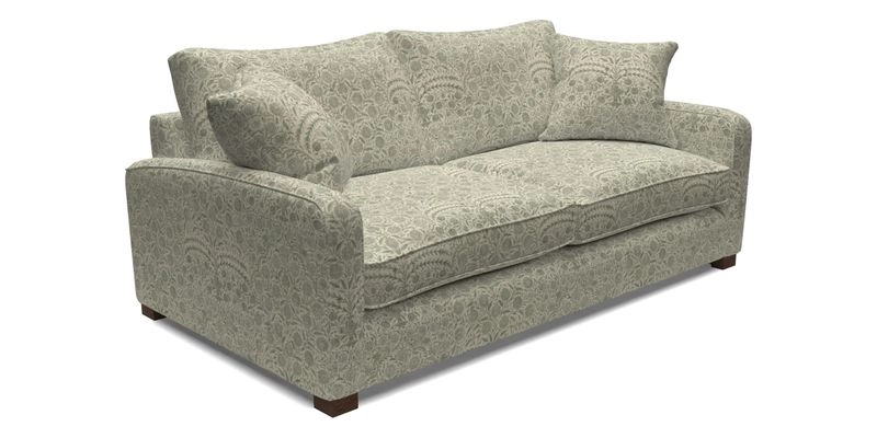 Brook Green 3 Seater Sofa in Two Tone Plain Biscuit