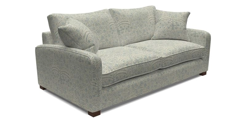Brook Green 3 Seater Sofa in Two Tone Plain Biscuit