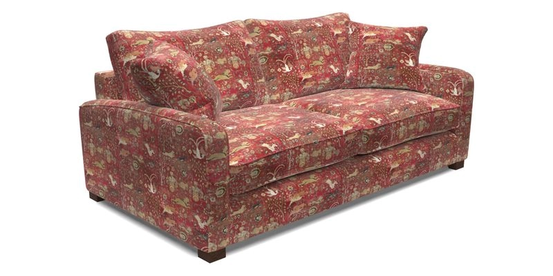 Brook Green 3 Seater Sofa in Two Tone Plain Biscuit