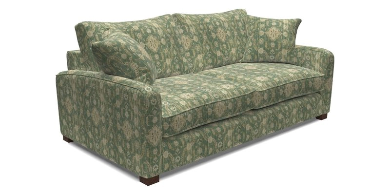 Brook Green 3 Seater Sofa in Two Tone Plain Biscuit