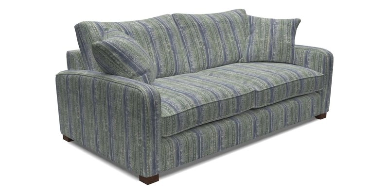 Brook Green 3 Seater Sofa in Two Tone Plain Biscuit