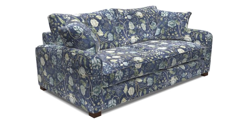 Brook Green 3 Seater Sofa in Two Tone Plain Biscuit