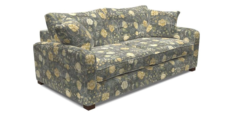 Brook Green 3 Seater Sofa in Two Tone Plain Biscuit