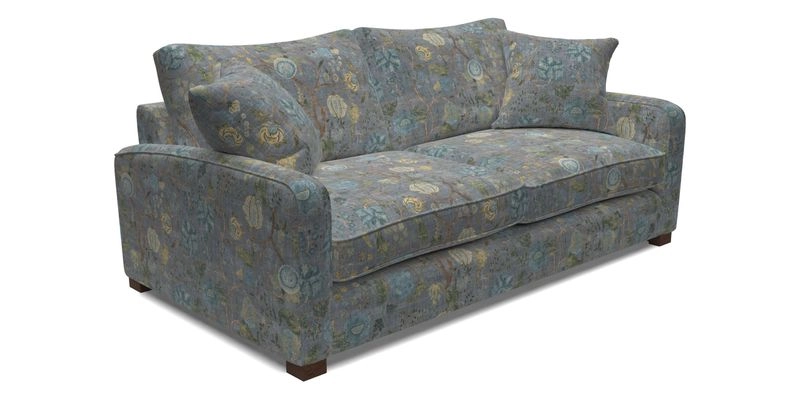 Brook Green 3 Seater Sofa in Two Tone Plain Biscuit