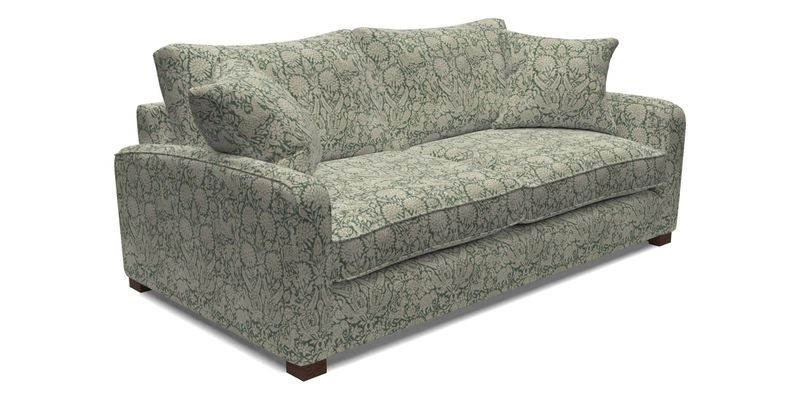 Brook Green 3 Seater Sofa in Two Tone Plain Biscuit