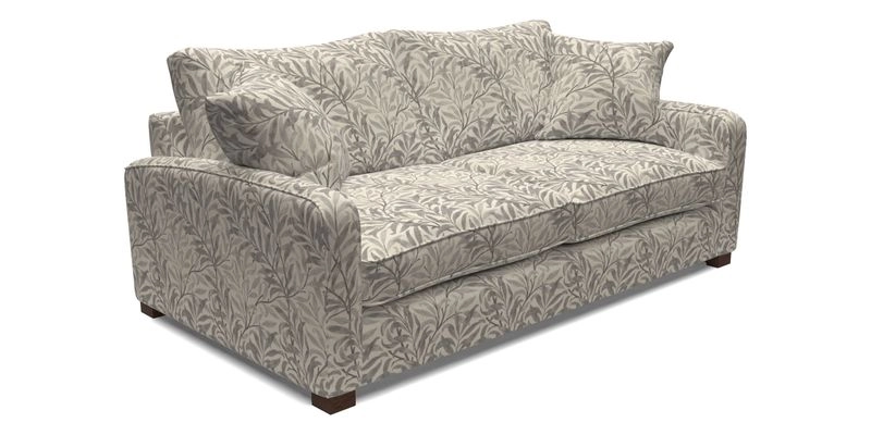 Brook Green 3 Seater Sofa in Two Tone Plain Biscuit