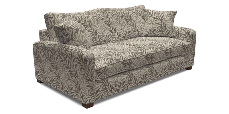 Brook Green 3 Seater Sofa in Two Tone Plain Biscuit