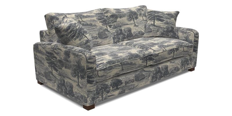 Brook Green 3 seater sofa in Warwick Boucle Andes