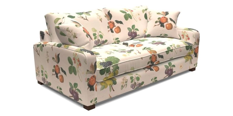 Brook Green 3 Seater Sofa in Two Tone Plain Biscuit