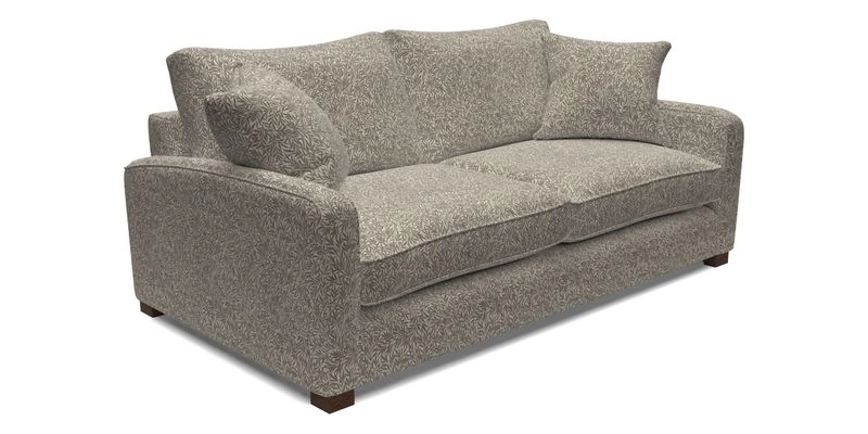 Brook Green 3 Seater Sofa in Two Tone Plain Biscuit
