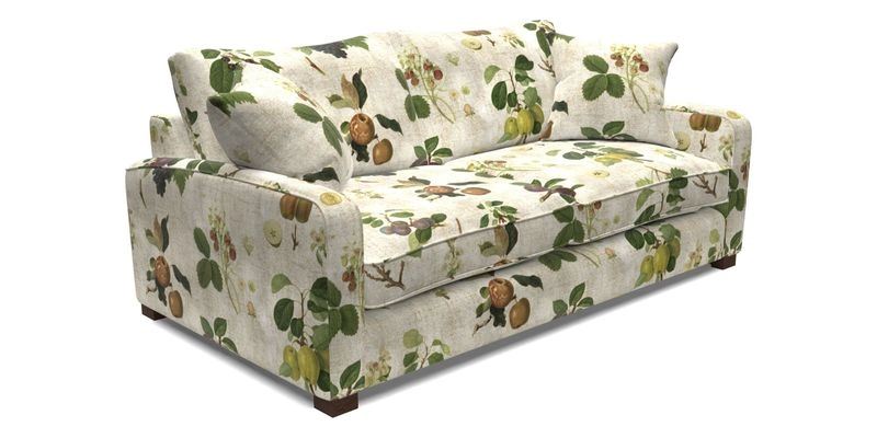 Brook Green 3 Seater Sofa in Two Tone Plain Biscuit