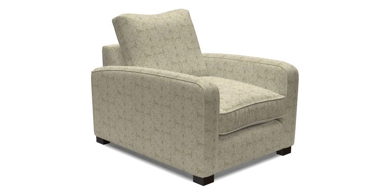 Brook Green chair in Two Tone Plain Biscuit