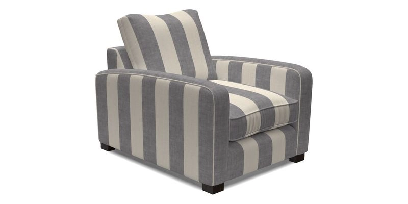 Brook Green chair in Two Tone Plain Biscuit