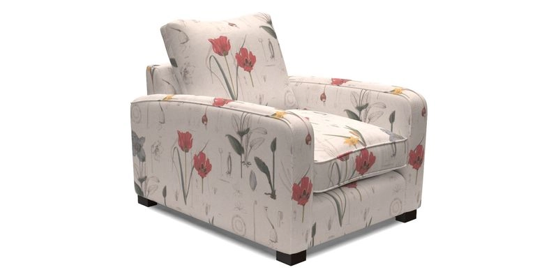 Brook Green chair in Two Tone Plain Biscuit