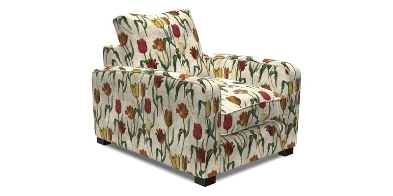 Brook Green chair in Two Tone Plain Biscuit