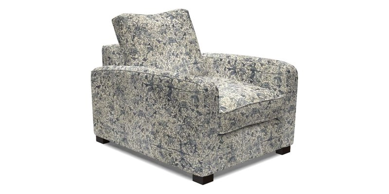 Brook Green chair in Two Tone Plain Biscuit