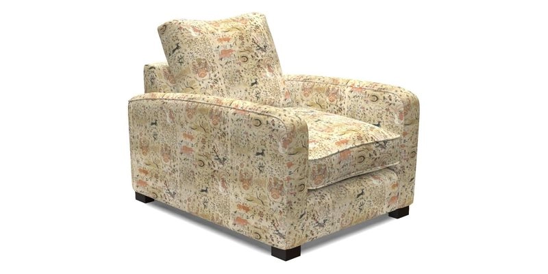 Brook Green chair in Two Tone Plain Biscuit