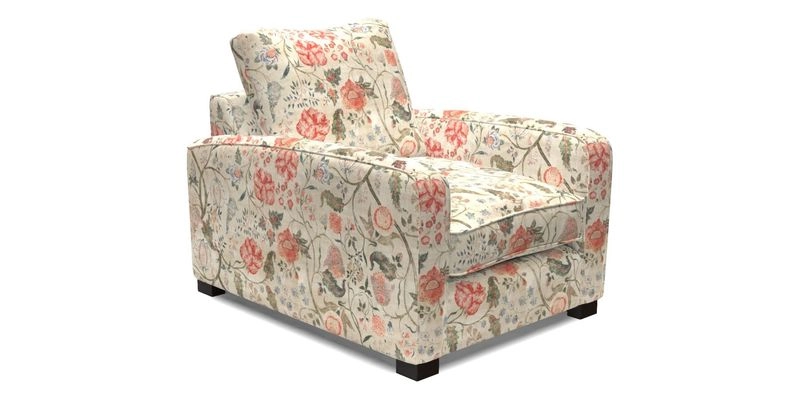 Brook Green chair in Two Tone Plain Biscuit