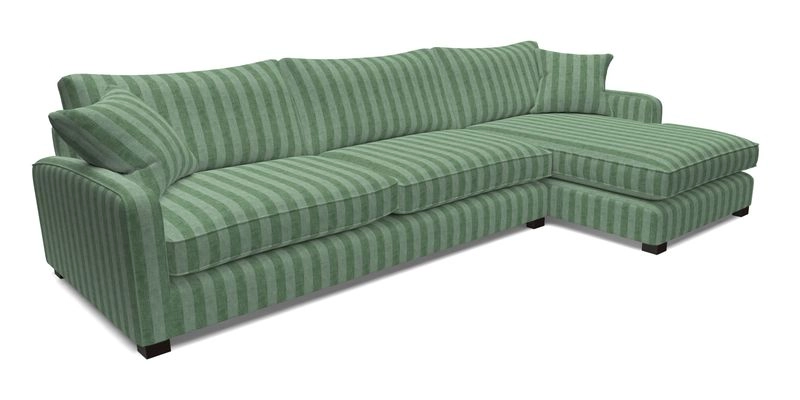 Brook Green chaise LHF in Two Tone Plain Biscuit
