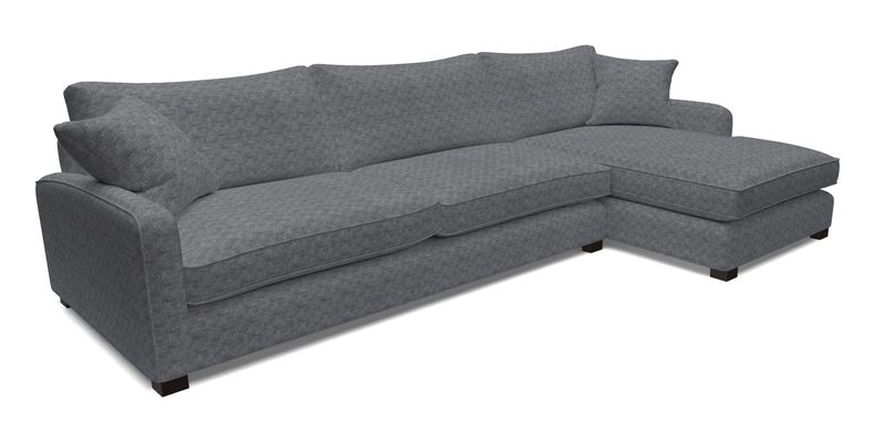 Brook Green chaise LHF in Two Tone Plain Biscuit