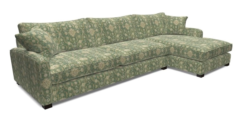 Brook Green chaise LHF in Two Tone Plain Biscuit