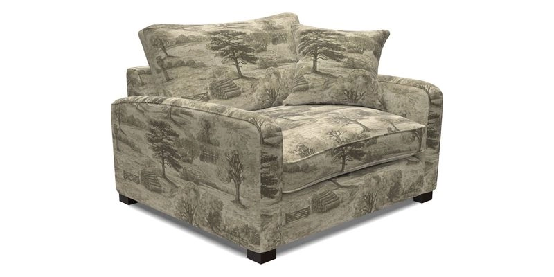 Brook Green snuggler in Two Tone Plain Biscuit