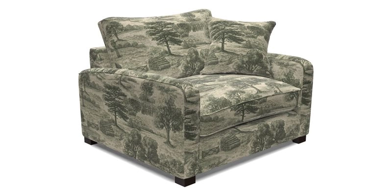 Brook Green snuggler in Two Tone Plain Biscuit