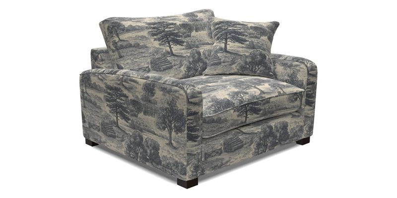 Brook Green snuggler in Two Tone Plain Biscuit