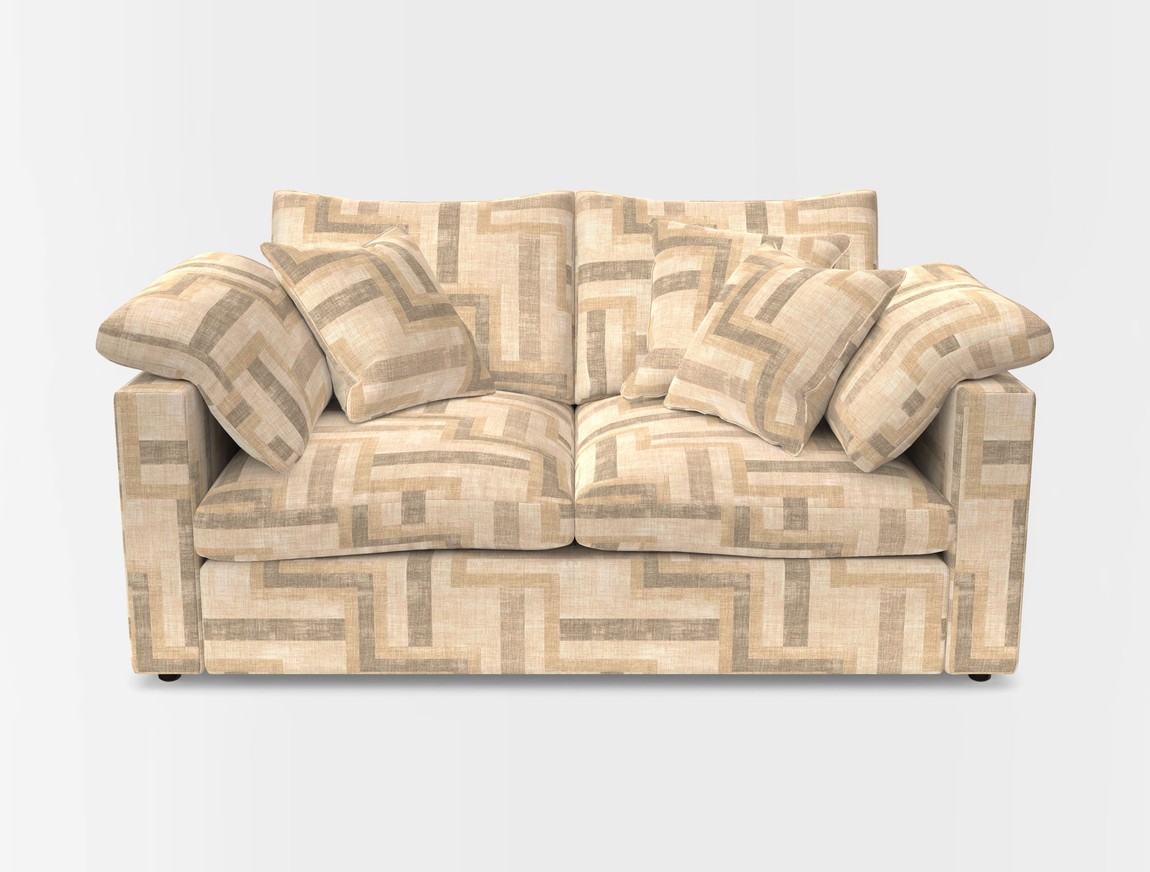 2 Seater Straight Arm Sofa
